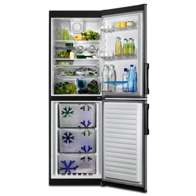 Zanussi ZRB35426XA A++ Frost Free Fridge Freezer in Stainless Steel Zanussi ZRB35426XA A++ Frost Free Fridge Freezer in Stainless Steel